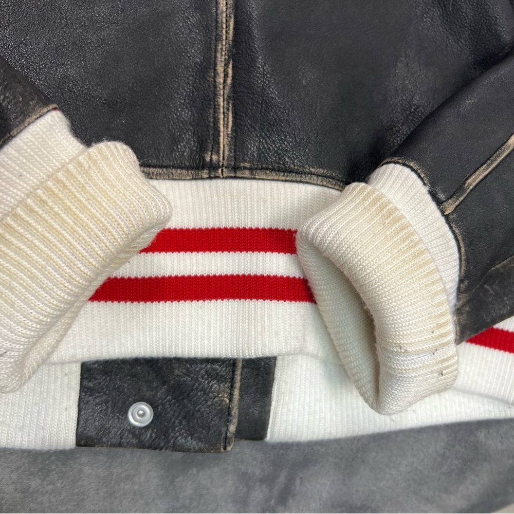 Anine Bing vintage leather jacket, ladies size small